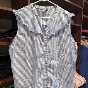 Old Navy Blue Stripe Skirt XXL